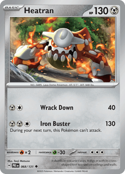 Heatran 68/131 — Prismatic Evolutions