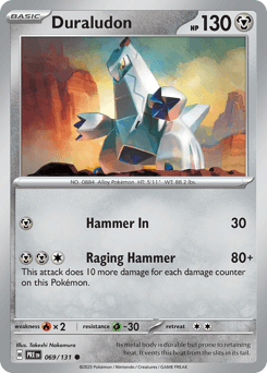 Duraludon 69/131 — Prismatic Evolutions