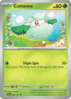 Cottonee 7/131 — Prismatic Evolutions