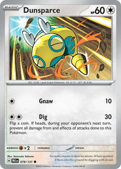 Dunsparce 79/131 — Prismatic Evolutions