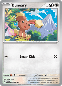 Buneary 83/131 — Prismatic Evolutions