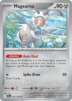 Magearna Pokémon card