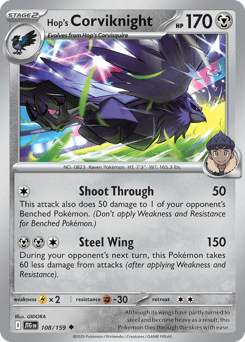 Hop's Corviknight 108/159 — Journey Together