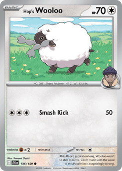 Hop's Wooloo 135/159 — Journey Together
