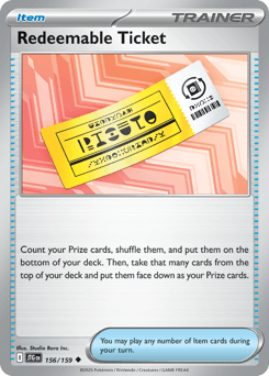 Redeemable Ticket 156/159 — Journey Together