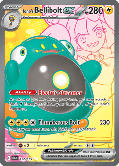 Iono's Bellibolt ex 172/159 — Journey Together