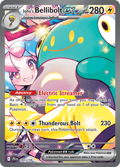 Iono's Bellibolt ex 183/159 — Journey Together