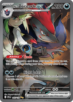 N's Zoroark ex 185/159 — Journey Together