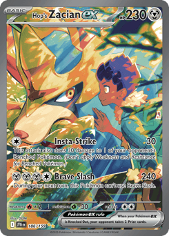 Hop's Zacian ex 186/159 — Journey Together