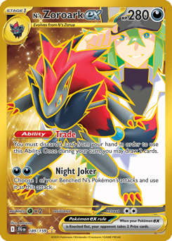 N's Zoroark ex 189/159 — Journey Together