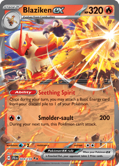 Blaziken ex 24/159 — Journey Together