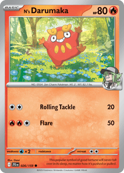 N's Darumaka 26/159 — Journey Together