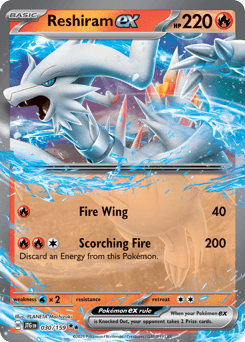 Reshiram ex 30/159 — Journey Together