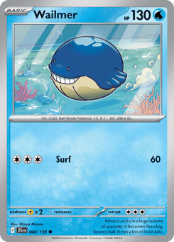 Wailmer 40/159 — Journey Together