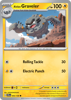 Alolan Graveler 45/159 — Journey Together