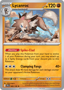 Lycanroc 85/159 — Journey Together