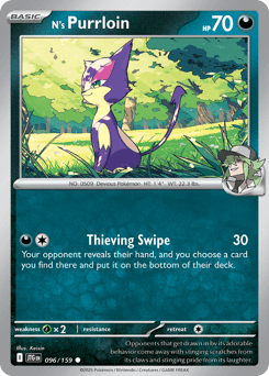 N's Purrloin 96/159 — Journey Together