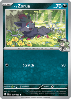 N's Zorua 97/159 — Journey Together