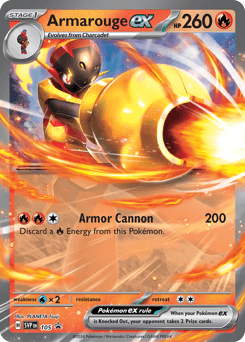 Armarouge ex 105/215 — Scarlet & Violet Black Star Promos