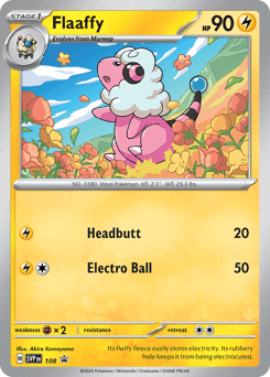 Flaaffy 108/215 — Scarlet & Violet Black Star Promos