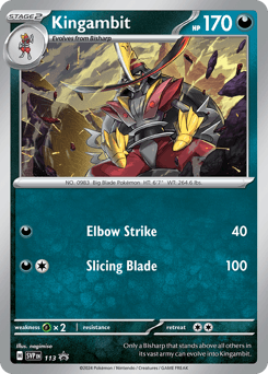 Kingambit 113/215 — Scarlet & Violet Black Star Promos