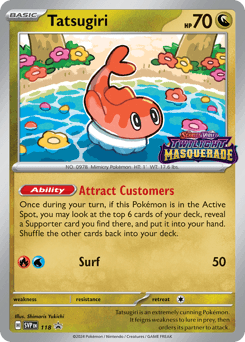 Tatsugiri 118/215 — Scarlet & Violet Black Star Promos
