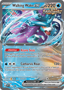 Walking Wake ex 127/215 — Scarlet & Violet Black Star Promos