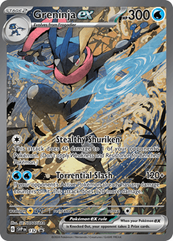 Greninja ex 132/215 — Scarlet & Violet Black Star Promos