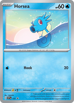 Horsea 137/215 — Scarlet & Violet Black Star Promos