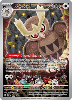 Noctowl 141/215 — Scarlet & Violet Black Star Promos