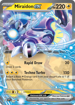 Miraidon ex 143/215 — Scarlet & Violet Black Star Promos