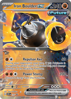 Iron Boulder ex 147/215 — Scarlet & Violet Black Star Promos