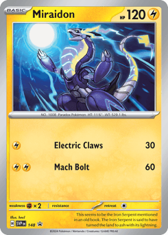 Miraidon 148/215 — Scarlet & Violet Black Star Promos