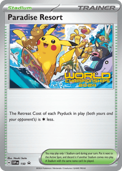 Paradise Resort 150/215 — Scarlet & Violet Black Star Promos