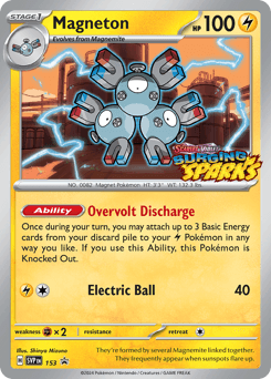 Magneton 153/215 — Scarlet & Violet Black Star Promos