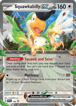 Squawkabilly ex 160/215 — Scarlet & Violet Black Star Promos