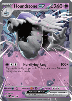 Houndstone ex 162/215 — Scarlet & Violet Black Star Promos