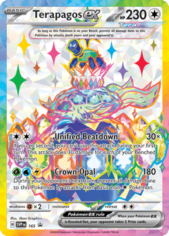 Terapagos ex 165/215 — Scarlet & Violet Black Star Promos