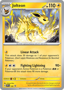 Jolteon 169/150 — Scarlet & Violet Black Star Promos