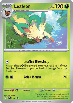 Leafeon 170/150 — Scarlet & Violet Black Star Promos
