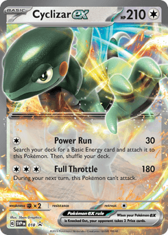Cyclizar ex 18/215 — Scarlet & Violet Black Star Promos