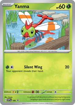 Yanma 185/150 — Scarlet & Violet Black Star Promos
