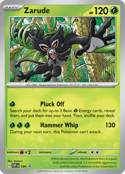 Zarude 199/150 — Scarlet & Violet Black Star Promos