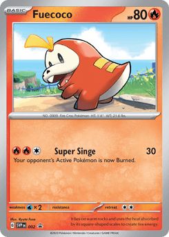 Fuecoco 2/215 — Scarlet & Violet Black Star Promos