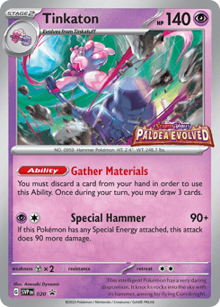 Tinkaton 20/215 — Scarlet & Violet Black Star Promos