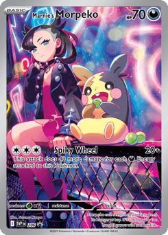 Marnie's Morpeko 206/150 — Scarlet & Violet Black Star Promos