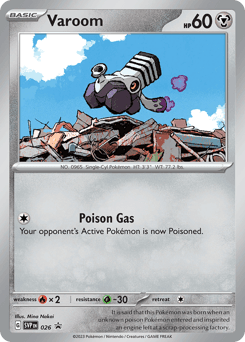Varoom 26/215 — Scarlet & Violet Black Star Promos