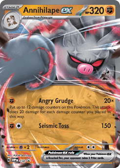 Annihilape ex 32/215 — Scarlet & Violet Black Star Promos