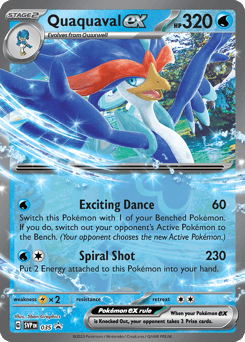 Quaquaval ex 35/215 — Scarlet & Violet Black Star Promos