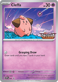 Cleffa 37/215 — Scarlet & Violet Black Star Promos